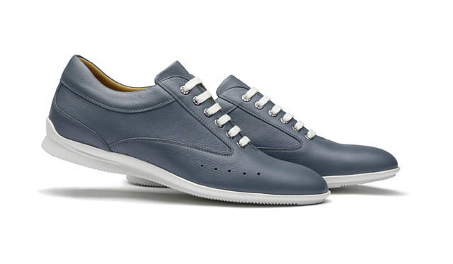 <strong>JOHN LOBB｜ジョンロブ</strong>　“JOHN LOBB for ASTON MARTIN”モデル「Winner Sport（ウィナースポーツ）」　with Sporty Stratos White Rubber Sole（Graphite Grey Racing Calf）