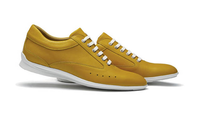 <strong>JOHN LOBB｜ジョンロブ</strong>　“JOHN LOBB for ASTON MARTIN”モデル「Winner Sport（ウィナースポーツ）」　with Sporty Stratos White Rubber Sole（Winter Wheat Racing Calf）