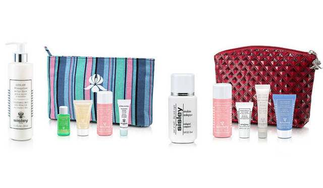 <strong>Shibuya Hikarie ShinQs｜渋谷ヒカリエ シンクス</strong>　地下1階　シスレー　左／5月31日（木）まで限定発売「リィスレ デマキアン キット」1万1445円、右／5月31日（木）まで限定発売「エコロジカル ディスカバリー キット」1万4175円