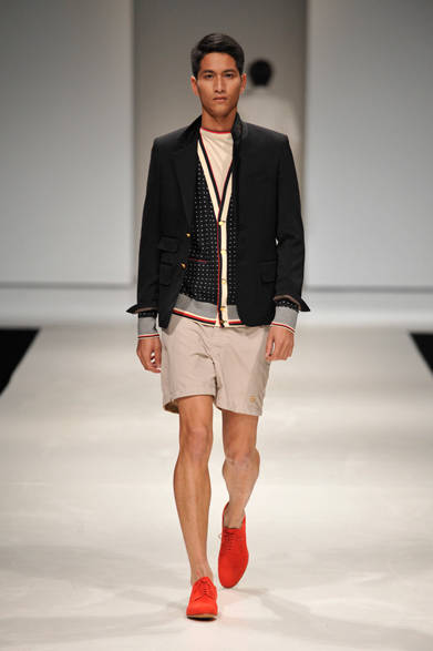 <strong>第2回メンズファッションウィーク・シンガポール（MFWS 2012）</strong>　「PASCAL DONQUINO（パスカル ドンキーノ）」