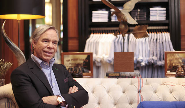 <strong>TOMMY HILFIGER｜トミー・ヒルフィガー</strong>　柔和な口調で「トミー ヒルフィガー 表参道店」についての思いを語ってくれた