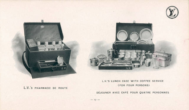 <strong>Louis Vuitton Pharmacie de Route & Lunch Case with Coffee Service｜旅行用救急箱とランチケース</strong>