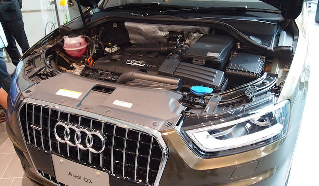 <strong>Audi Q3｜アウディQ3</strong>　2リッターTFSIエンジンから211psまたは170psを出力する（写真はS-Line仕様）