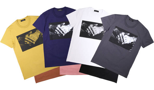 <strong>LITHIUM HOMME｜リチウム オム</strong>　“LITHIUM HOMME×有賀幹夫”コラボレーションTシャツ　キース・リチャーズ