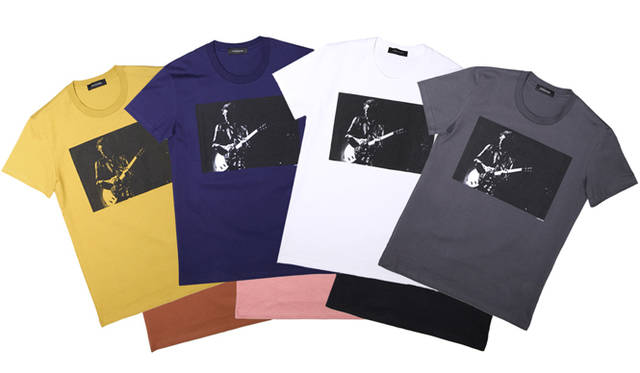 <strong>LITHIUM HOMME｜リチウム オム</strong>　“LITHIUM HOMME×有賀幹夫”コラボレーションTシャツ　キース・リチャーズ（ZOZOタウン、リチウムオム フラッグショップのみ限定発売）