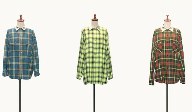 <strong>TOGA｜トーガ</strong>　ネルシャツ各1万2600円