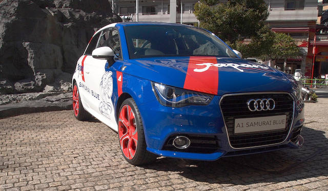 <strong>Audi A1 SAMURAI BLUE｜アウディA1サムライブルー</strong>　東京モーターショー2011にてお披露目された、特別な1台