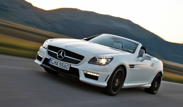 <strong>Mercedes-benz SLK 55 AMG｜メルセデス・ベンツ SLK 55 AMG</strong>　（写真は本国仕様）