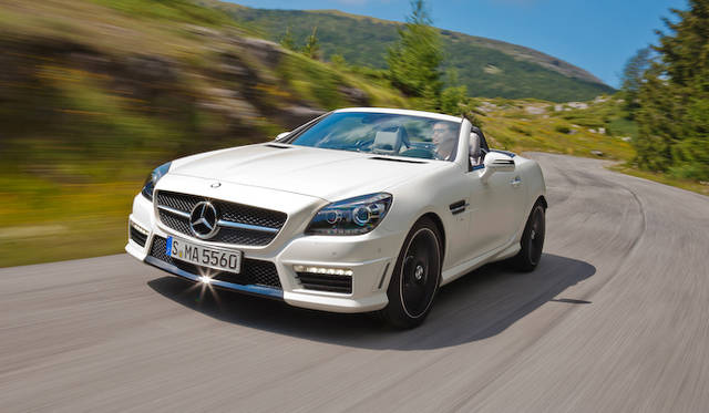 <strong>Mercedes-benz SLK 55 AMG｜メルセデス・ベンツ SLK 55 AMG</strong>　（写真は本国仕様）