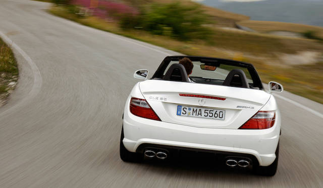 <strong>Mercedes-benz SLK 55 AMG｜メルセデス・ベンツ SLK 55 AMG</strong>　（写真は本国仕様）