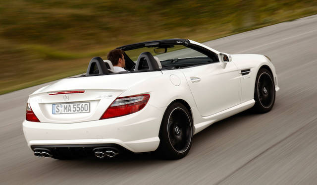 <strong>Mercedes-benz SLK 55 AMG｜メルセデス・ベンツ SLK 55 AMG</strong>　（写真は本国仕様）