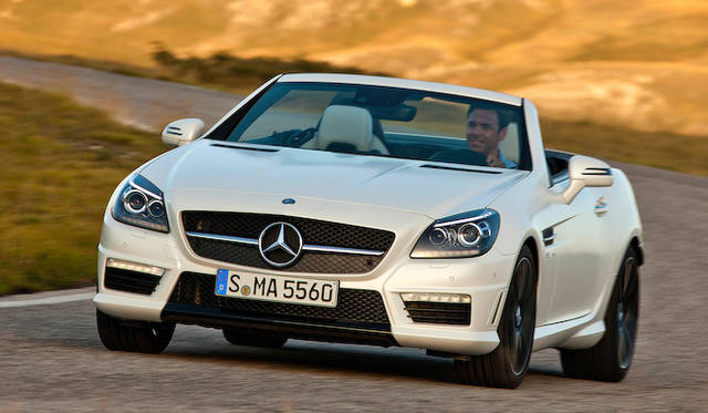 <strong>Mercedes-benz SLK 55 AMG｜メルセデス・ベンツ SLK 55 AMG</strong>　（写真は本国仕様）