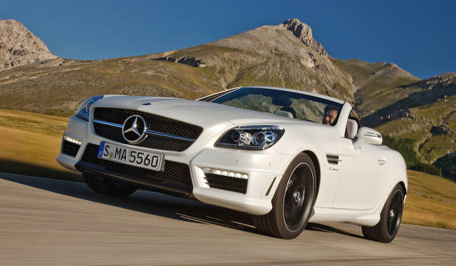 <strong>Mercedes-benz SLK 55 AMG｜メルセデス・ベンツ SLK 55 AMG</strong>　（写真は本国仕様）