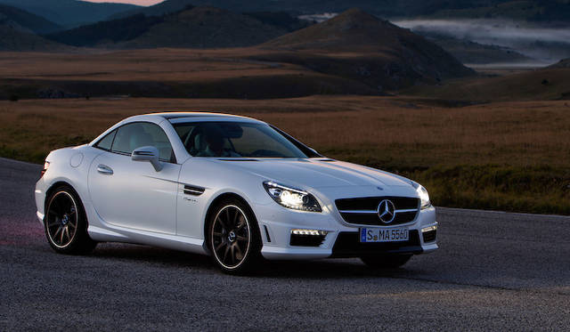 <strong>Mercedes-benz SLK 55 AMG｜メルセデス・ベンツ SLK 55 AMG</strong>　（写真は本国仕様）