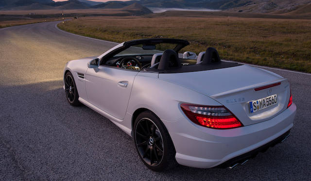 <strong>Mercedes-benz SLK 55 AMG｜メルセデス・ベンツ SLK 55 AMG</strong>　（写真は本国仕様）