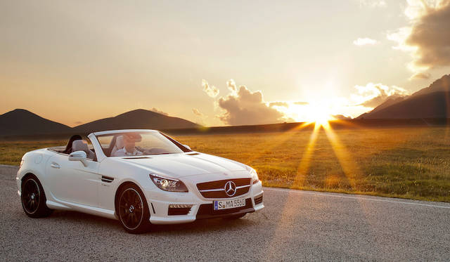 <strong>Mercedes-benz SLK 55 AMG｜メルセデス・ベンツ SLK 55 AMG</strong>　（写真は本国仕様）