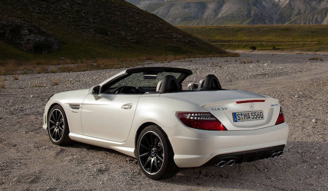 <strong>Mercedes-benz SLK 55 AMG｜メルセデス・ベンツ SLK 55 AMG</strong>　（写真は本国仕様）