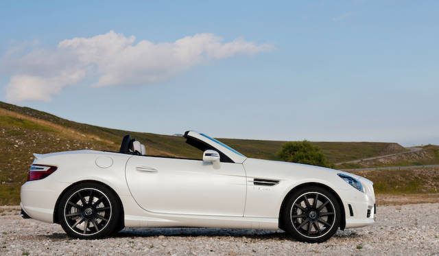 <strong>Mercedes-benz SLK 55 AMG｜メルセデス・ベンツ SLK 55 AMG</strong>　（写真は本国仕様）