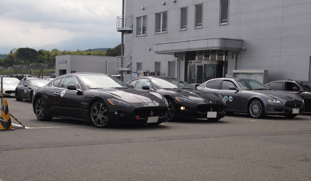 <strong>Maserati Festival 2012｜マセラティ フェスティバル 2012</strong>　サーキット走行に繰り出すマセラティカー