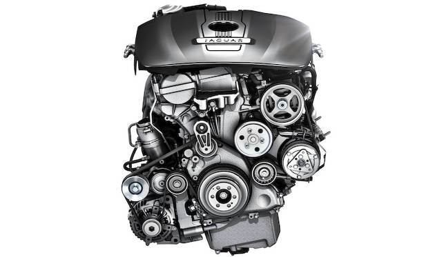 XFやXJに搭載される「2.0 I4 Ti 240」 2.0リッター直列4気筒ターボエンジン