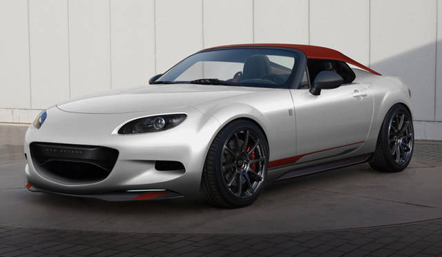 2011年のSEMAショーで発表された、マツダ「MX-5 Spyder」