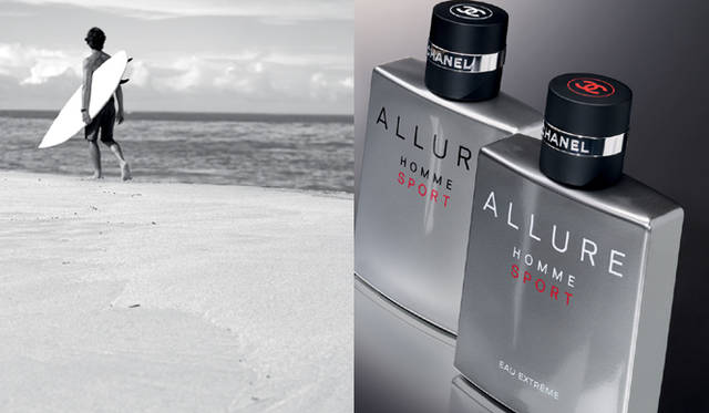 <strong>CHANEL｜シャネル</strong>　「アリュール オム スポーツ オー エクストレム」ショートフィルムより　左／© CHANEL - Zac NOYLE　右／© CHANEL - Didier ROY<br>