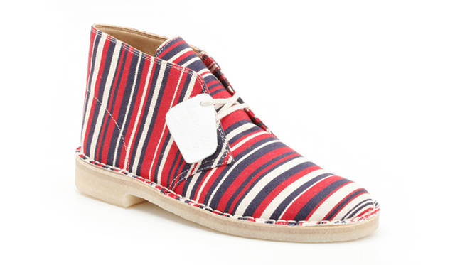 <strong>Clarks｜クラークス</strong>　デザートブーツ レッドブルークリーム1万6800円