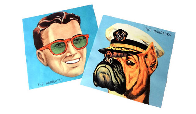 <strong>GLOBE SPECS｜グローブスペックス</strong>　新アイウェアブランド「THE BARRACKS」メガネ拭き