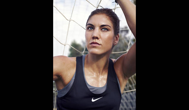 <strong>NIKE｜ナイキ</strong>　2012 サマーシーズン ナイキウィメンズ 世界の女性トップアスリートによる「THE LOOK OF SPORT」　ホープ・ソロ