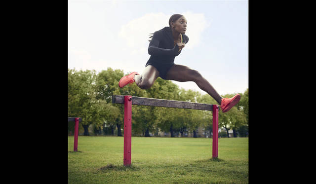 <strong>NIKE｜ナイキ</strong>　2012 サマーシーズン ナイキウィメンズ 世界の女性トップアスリートによる「THE LOOK OF SPORT」　ペリー・シェイクス・ドレイトン
