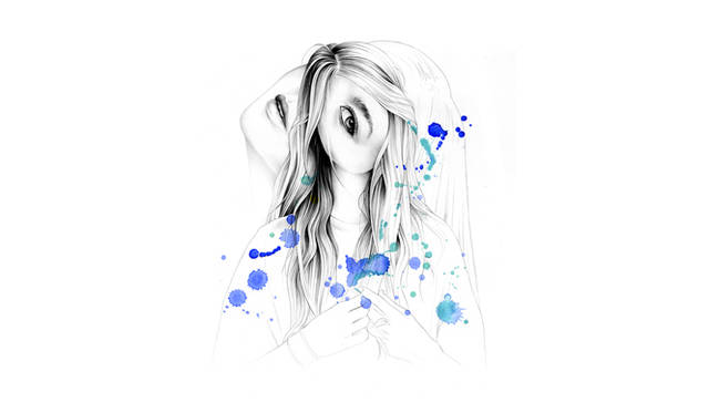 <strong>NIKE｜ナイキ</strong>　「THE LOOK OF SPORT：ローラ・エネヴァー」　ローラのイラスト