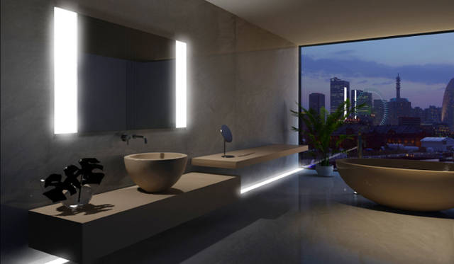 <strong>Lumiotec</strong>　（設置例）　バスルーム