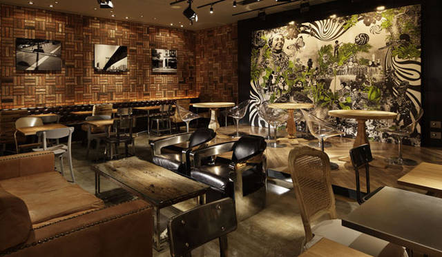 <strong>Brooklyn Parlor HAKATA </strong>　アーティスト伊藤桂司さんの絵が飾られる