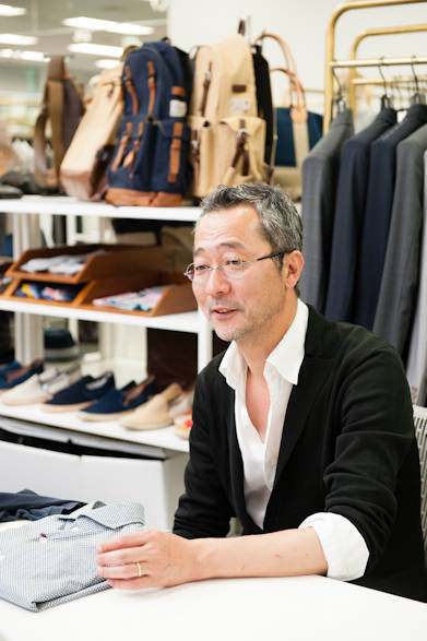 <strong> DESIGNWORKS｜デザインワークス</strong>　メンズ事業部 ブランドマネージャー 川城一敏氏