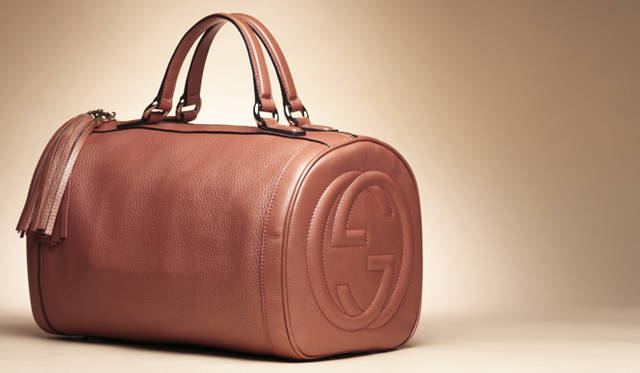 <strong>GUCCI｜グッチ</strong> SOHO ボストンバッグ14万9100円 [H21×W34×D21 cm]