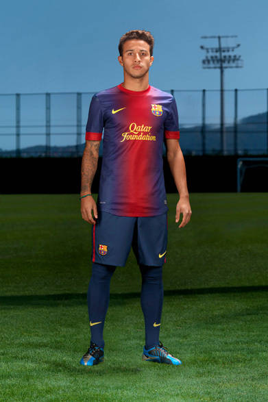 <strong>NIKE｜ナイキ</strong>　2012-13シーズン新ユニフォーム　FCバルセロナ ティアゴ・ アルカンタラ