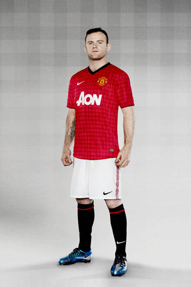 <strong>NIKE｜ナイキ</strong>　2012-13シーズン新ユニフォーム　マンチェスター ユナイテッドFC　ウェイン・ルーニー