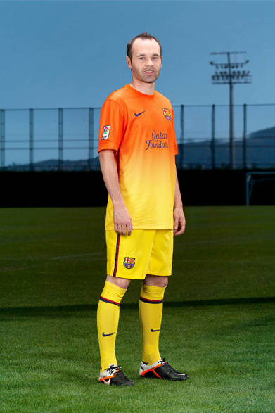 <strong>NIKE｜ナイキ</strong>　2012-13シーズン新ユニフォーム　FCバルセロナ アンドレス・イエニスタ