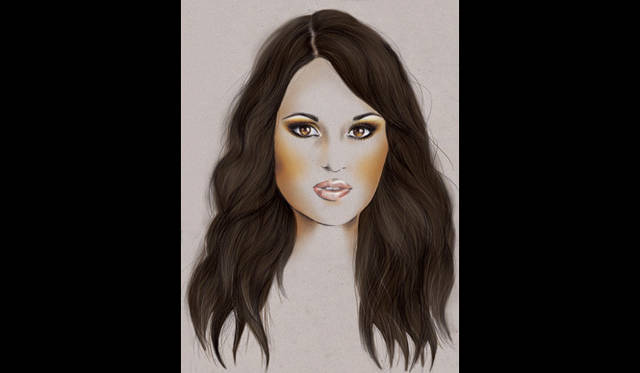 <strong>NIKE｜ナイキ</strong>　「THE LOOK OF SPORT：レリン・フランコ」　レリンのイラスト