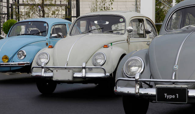 <strong>Volkswagen The Beetle｜フォルクスワーゲン ザ・ビートル</strong>　会場に集合したType 1
