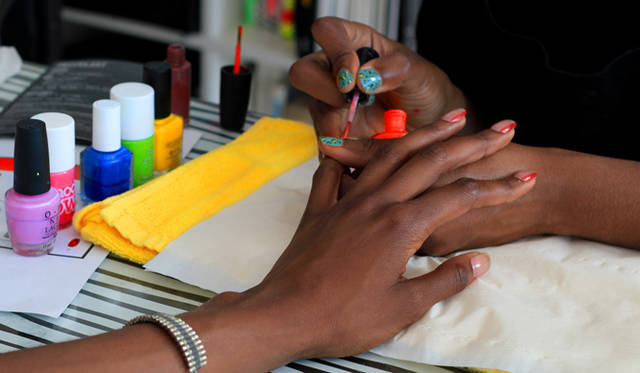 <strong>NIKE｜ナイキ</strong>　「THE LOOK OF SPORT：ペリー・シェイクス・ドレイトン」　お気に入りのネイルサロンにて