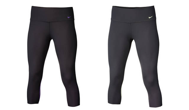 <strong>NIKE｜ナイキ</strong>　「THE LOOK OF SPORT：ジョディー・ウィリアムズ」　ナイキ DRI-FIT メッシュ カプリパンツ 各6195円