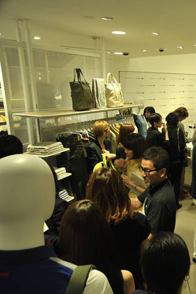 <strong>LACOSTE｜ラコステ</strong>　去る5月29日（火）に開催された、ラコステ渋谷店でのオープニング・レセプション