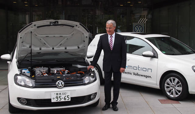 <strong>Volkswagen Golf blue-e-motion｜フォルクスワーゲン ゴルフ ブルーe-モーション</strong> ルドルフ・クレープス博士とともに