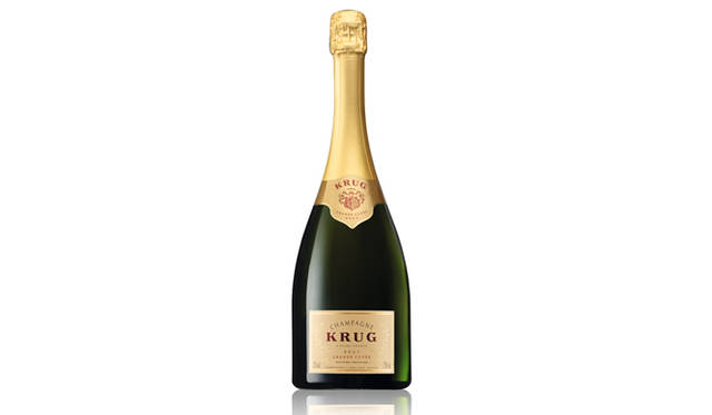 <strong>KRUG｜クリュッグ</strong>　KRUG Grande Cuvée（クリュッグ グランド・キュヴェ）　価格｜1万2000円（375mL）、2万2000円（750mL）、5万2000円（1500mL）、13万円（3000mL）