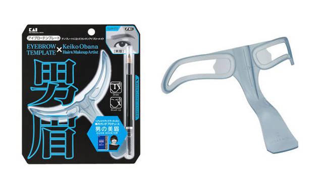 <strong>貝印｜KAI </strong>　メンズアイブローテンプレート 男眉（アイブローペンシル付き）1050円