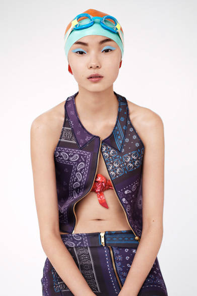 RACER BACK HALTER、BANDEAU BIKINI