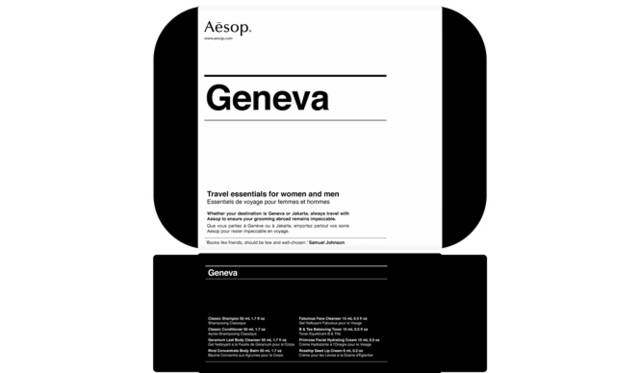 　ニューヨークトラベルケース　7350円　　キット内容｜ CLシャンプー　50mL、CLコンディショナー　50mL、ボディクレンザー11　50mL、リンドボディバーム　50mL、フェイシャルクレンザー45　5mL、アンチオキシダントトナー　15mL、フェイシャルセラム34　15mL、リップクリーム40　6mL