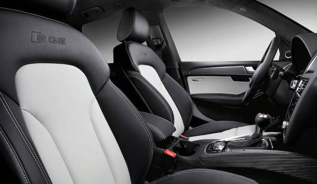 <strong>Audi SQ5 TDI｜アウディSQ5 TDI</strong>　電動のスポーツシートはナッパレザーとアルカンターラのコンビネーション