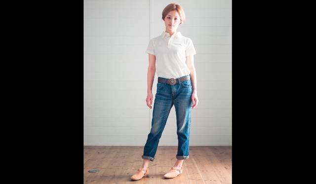 <strong>東北コットンプロジェクト</strong>　展開アイテムはデニム、ポロシャツ、タオル、ストールの4種類　©中野幸英